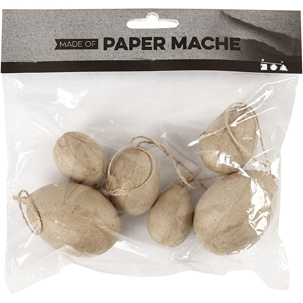 Munad, H: 3+4+5 cm, 6 tk/ 1 pakk - Image 2