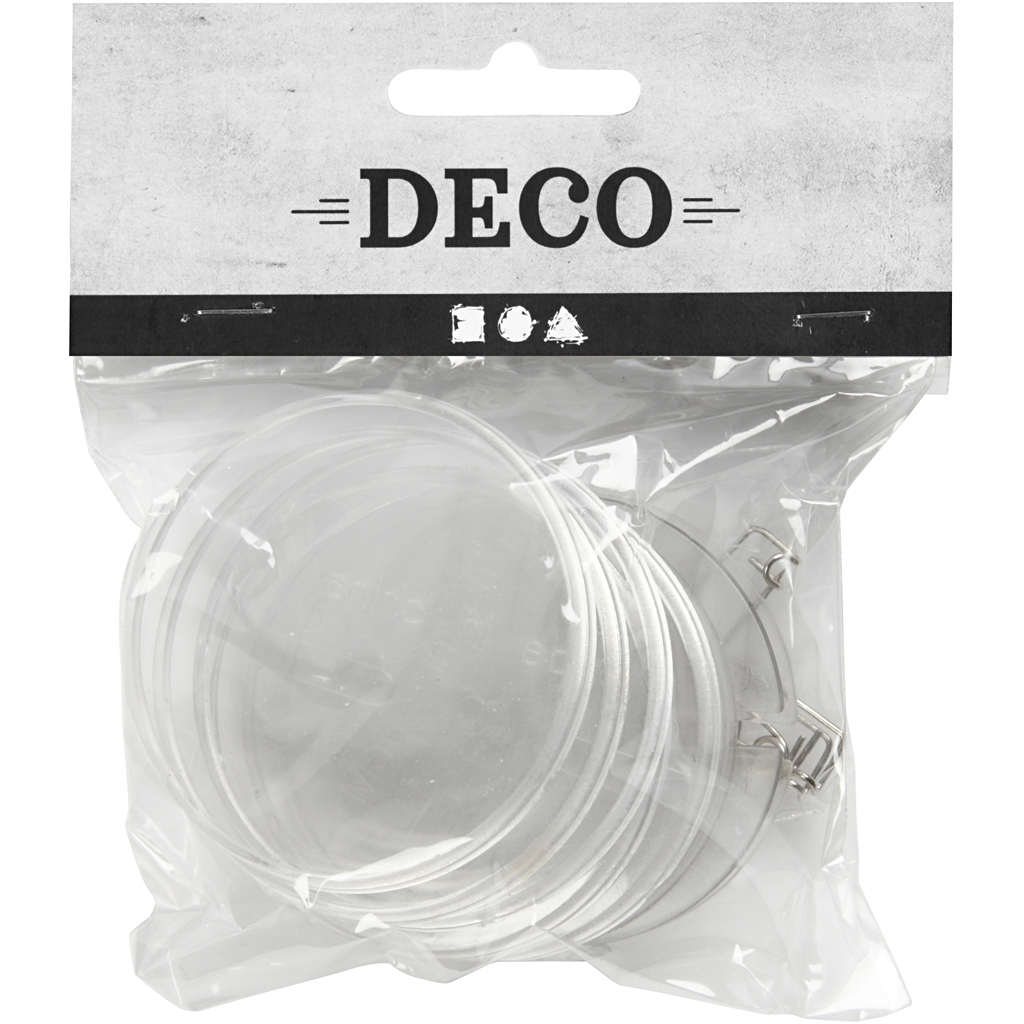 Märgis, ümmargune, diameeter. 5,5 cm, 5 tk/ 1 pakk - Image 2