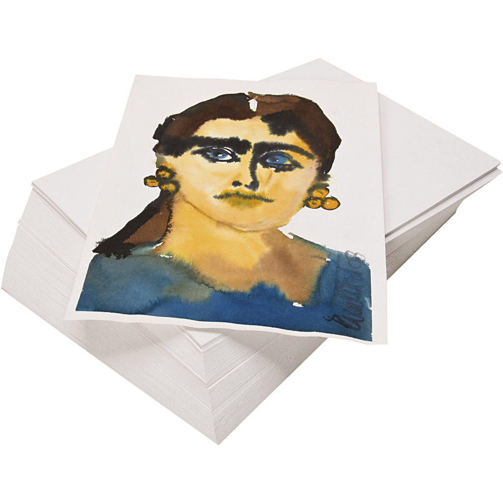 Akvarellipaber, A2, 180 g, valge, 100 lehte/ 1 pakk