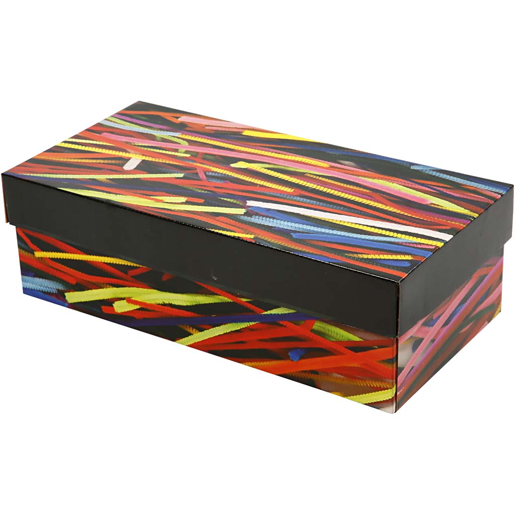 šenill, L: 30 cm, paksus 4+6+9 mm, värvivalik, 700 tk / 1 pakk. - Image 3