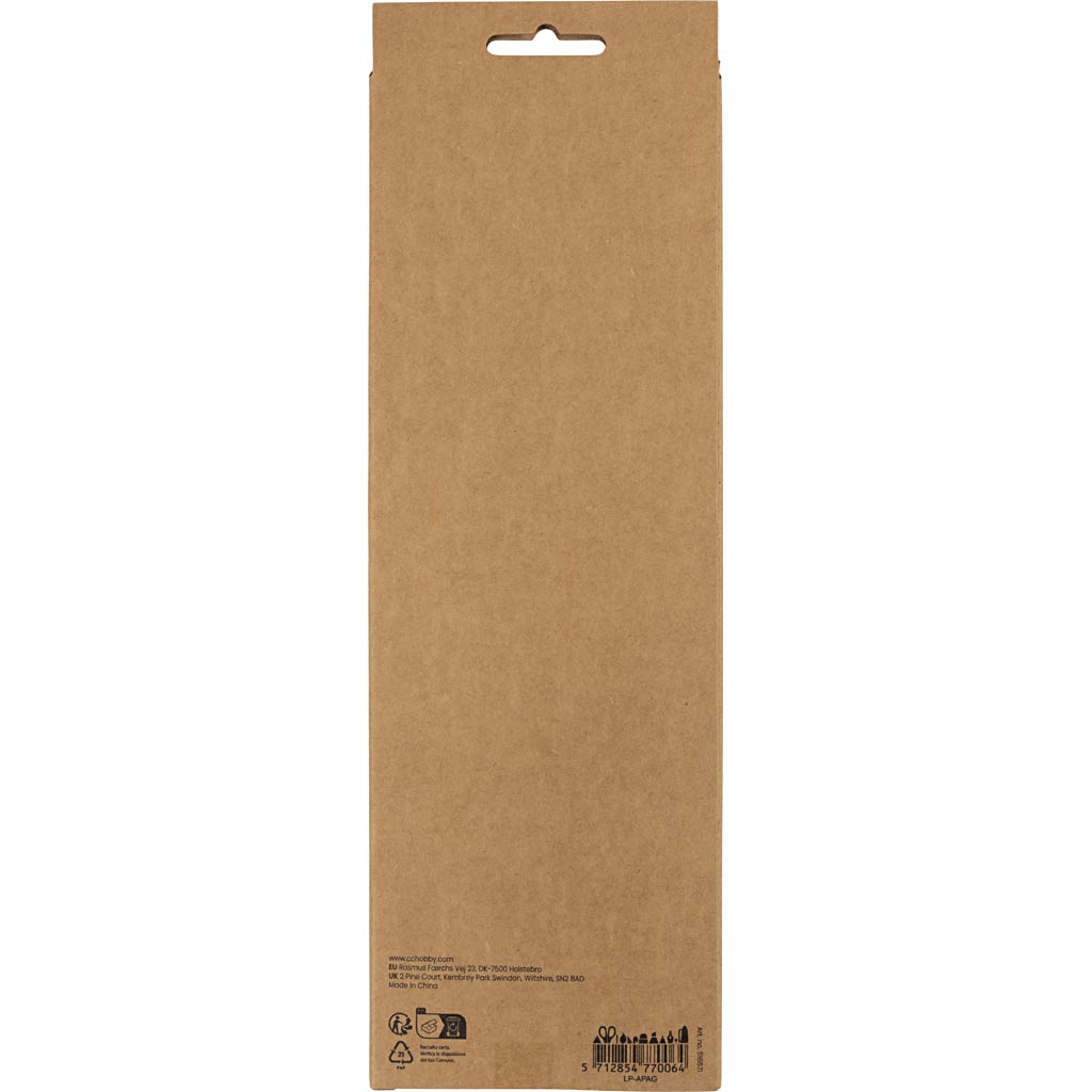 šenill, L: 30 cm, paksus 6 mm, lilla, 50 tk/ 1 pakk - Image 3