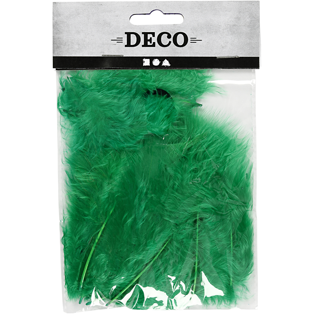 Untuvik, suurus 5-12 cm, roheline, 15 tk/ 1 pakk - Image 2