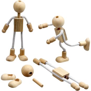 Flexi figuurid, H: 12 cm, 4 komplekti/ 1 pakk