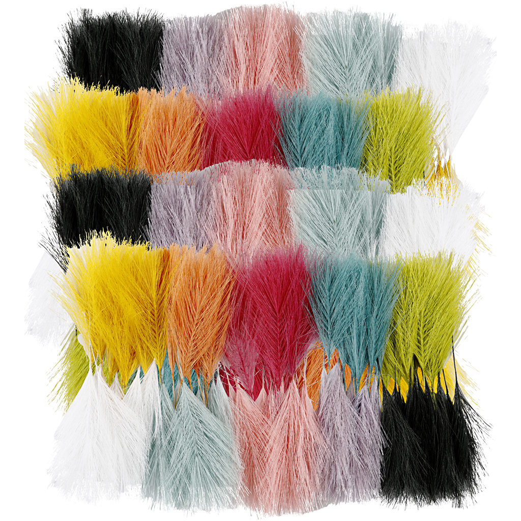 Kunstsuled, L: 15 cm, W: 8 cm, värvide valik, 10x10 pakend/ 1 pakk - Image 3