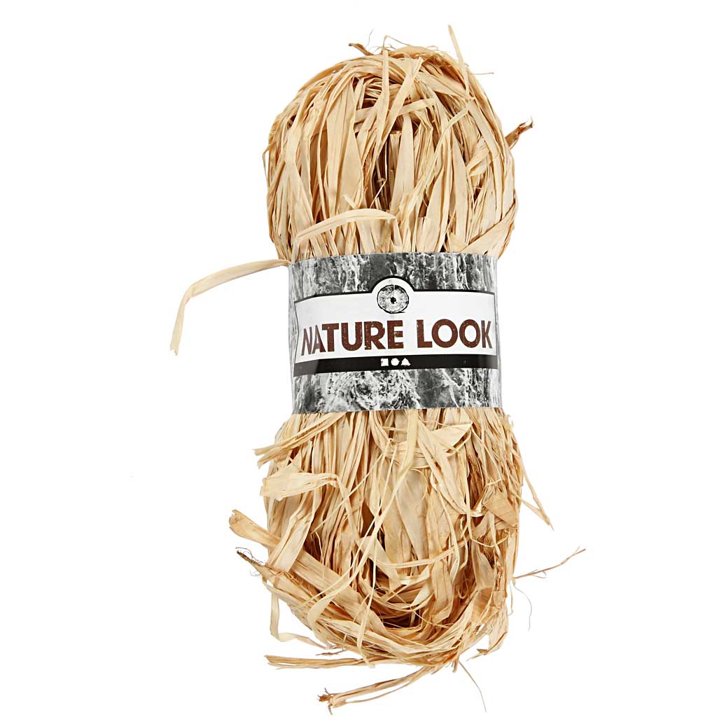 Raffia, 50 g/ 1 pakk - Image 2
