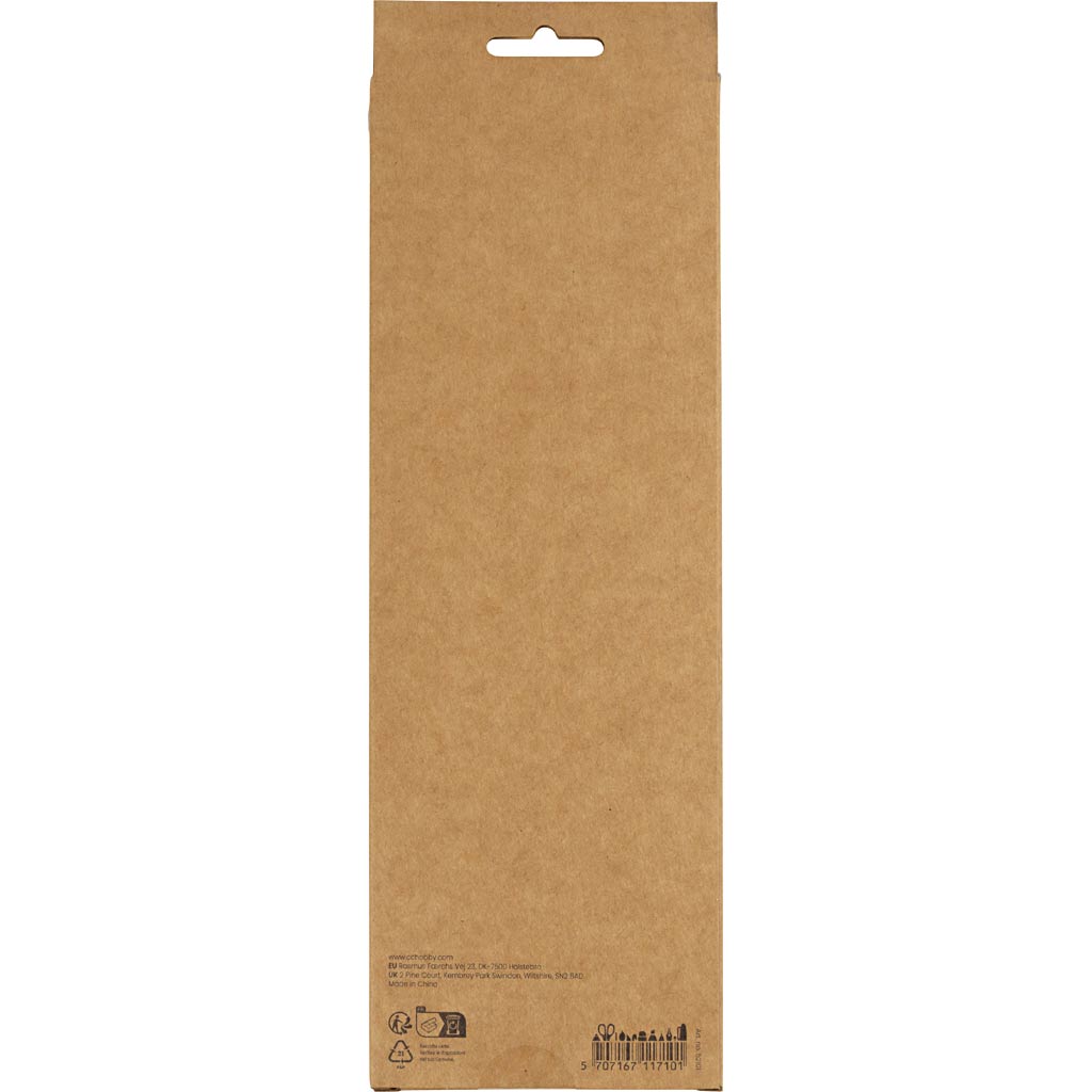 šenill, L: 30 cm, paksus 15 mm, roosa, 15 tk/ 1 pakk - Image 3