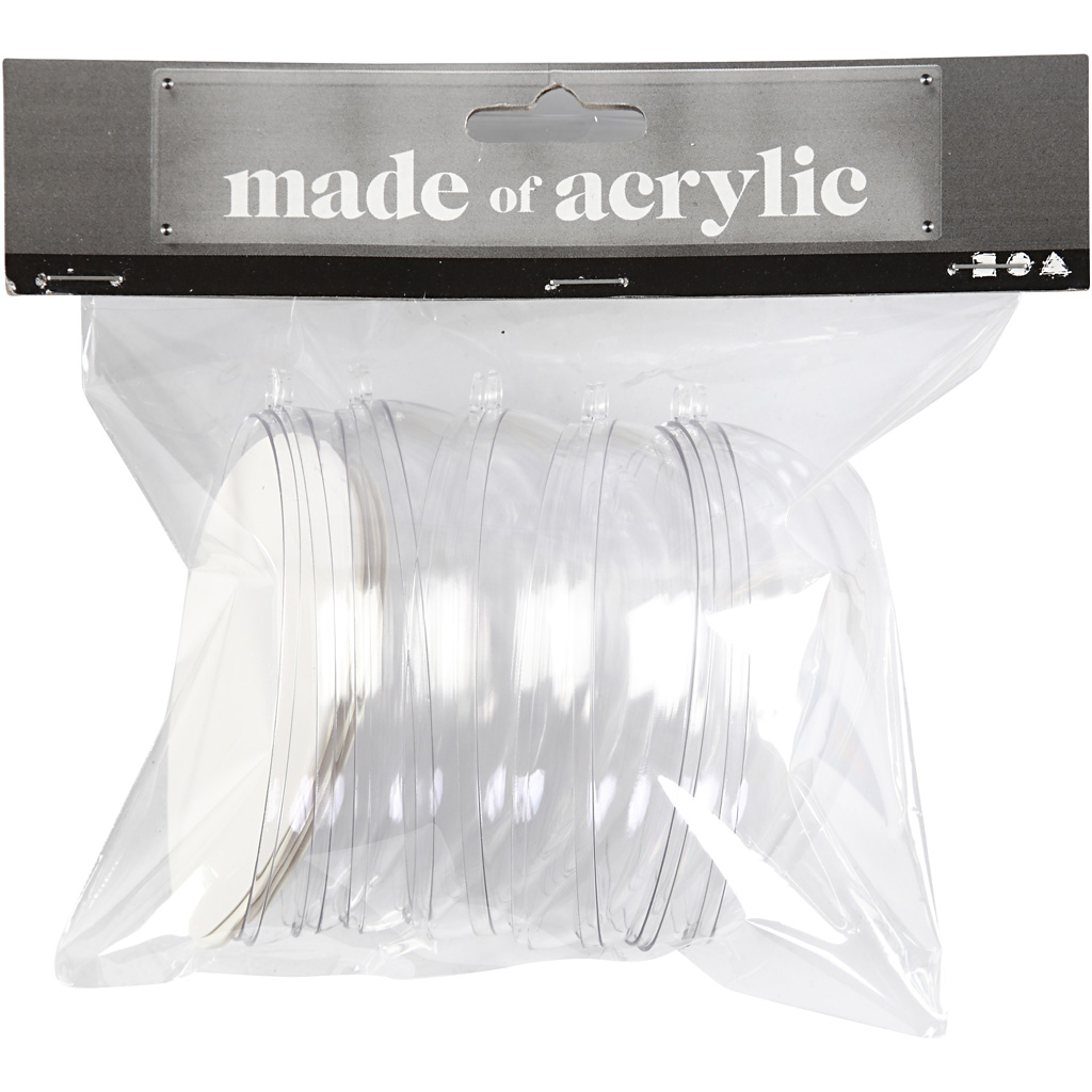 Munakujulised kujukesed kaunistamiseks, H: 9 cm, 5 komplekti/ 1 pakk - Image 2