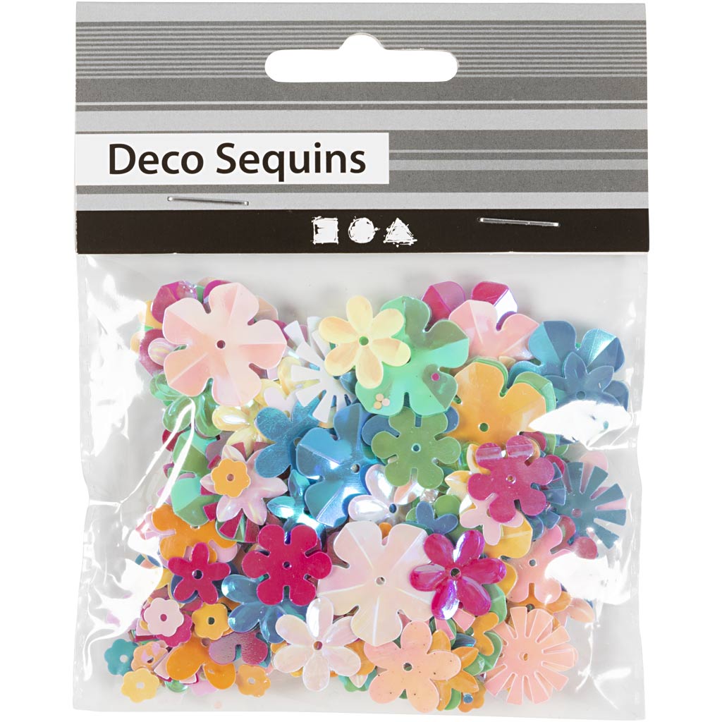 Paelad, suurus 6-20 mm, u. 390 tk, pastelsed värvid, 10 g/ 1 pakk - Image 2