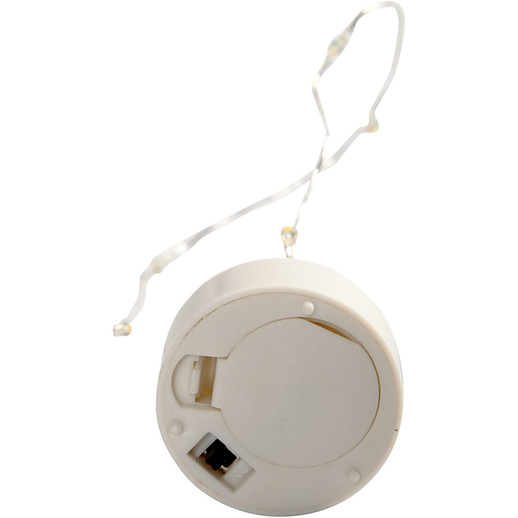 LED valguskimp, L: 27 cm, hõbedane, 1 tk - Image 4