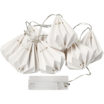 LED-valguspael lambivarjudega, H: 80 mm, L: 100 cm, diameeter. 65 mm, valge, 1 tk