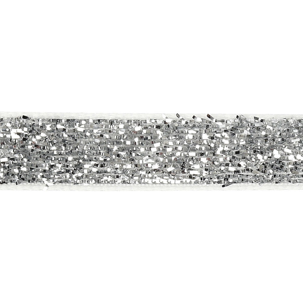 Dekoratiivpael, W: 10 mm, hõbedane, 5 m/ 1 rull - Image 3