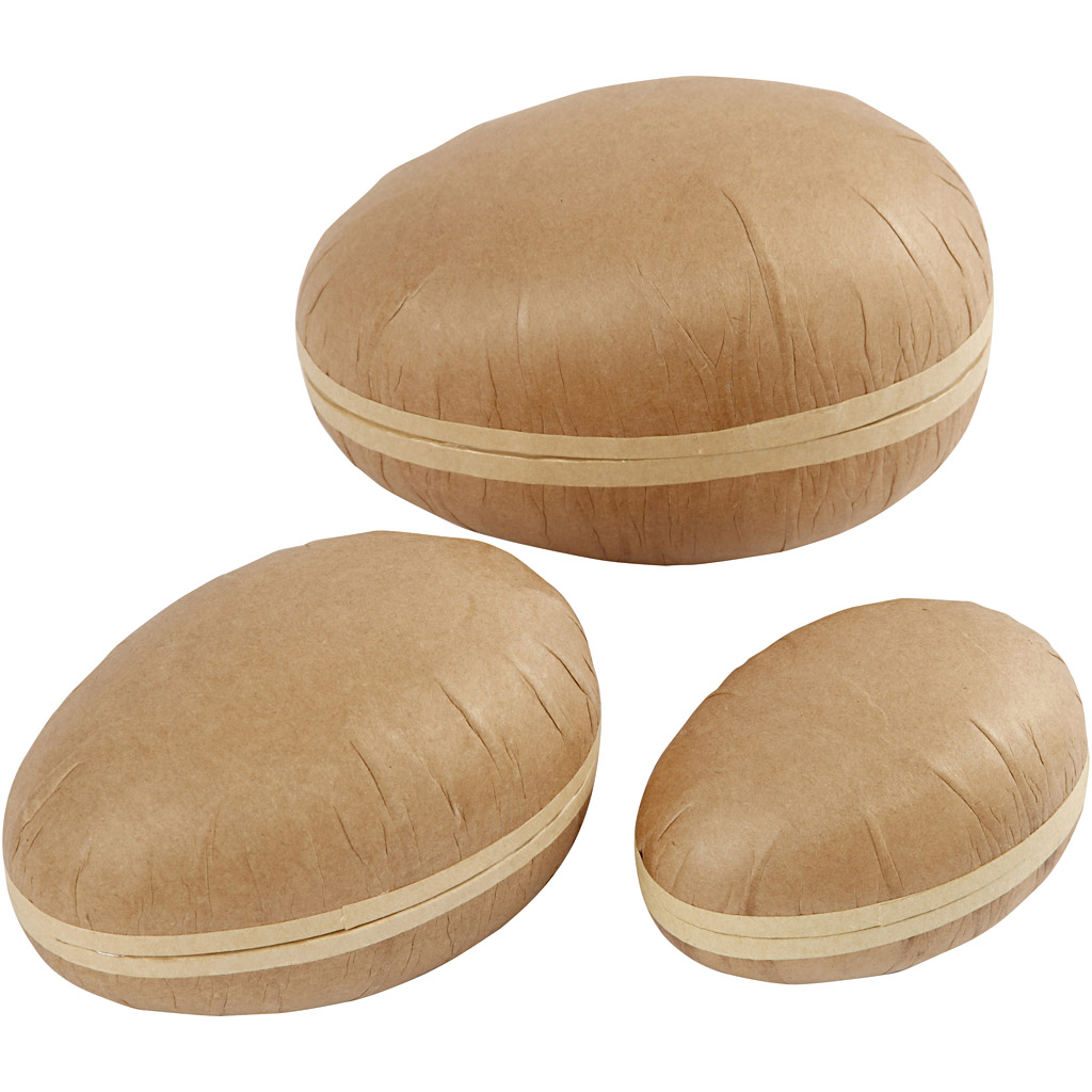 Kaheosaline muna, L: 12+15+18 cm, 3 tk/ 1 pakk