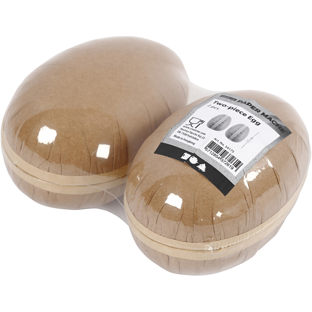 Kaheosaline muna, L: 12 cm, 2 tk/ 1 pakk - Image 3