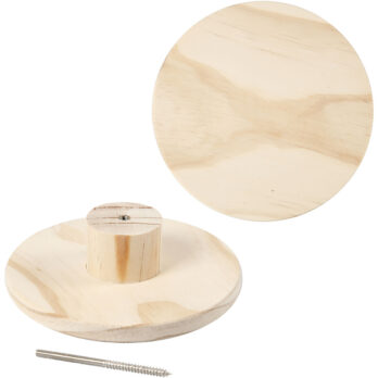 Mantelkonks, ümmargune, D. 4,5 cm, diameeter. 15 cm, 1 tk