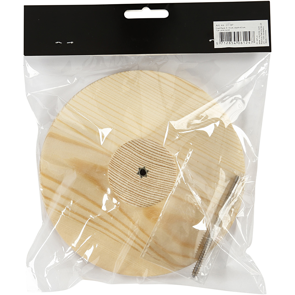 Mantelkonks, ümmargune, D. 4,5 cm, diameeter. 15 cm, 1 tk - Image 3