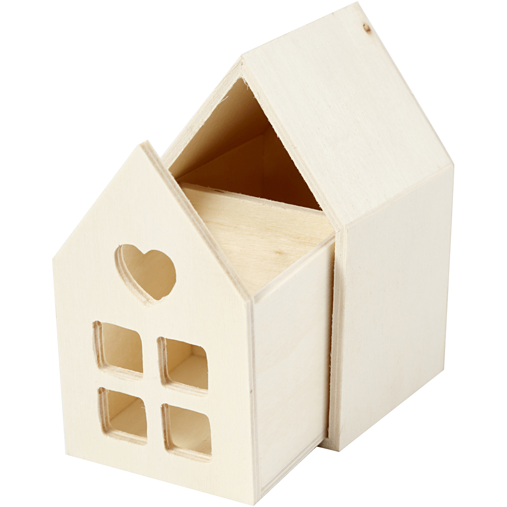 Sahtliga maja, K: 10,8 cm, S. 6,8 cm, L: 6,8 cm, 1 tk. - Image 4