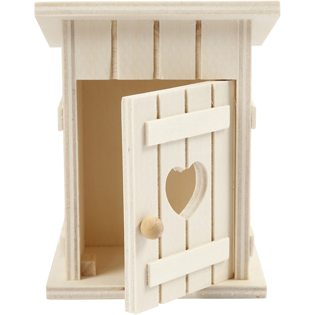 Miniatuurne välikäimla, L: 8 cm, L: 6,5 cm, 1 tk. - Image 2