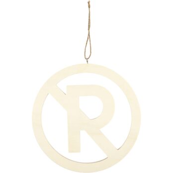 Märk, parkimiskeeld, suurus 21,3 cm, paksus 0,9 cm, 1 tk