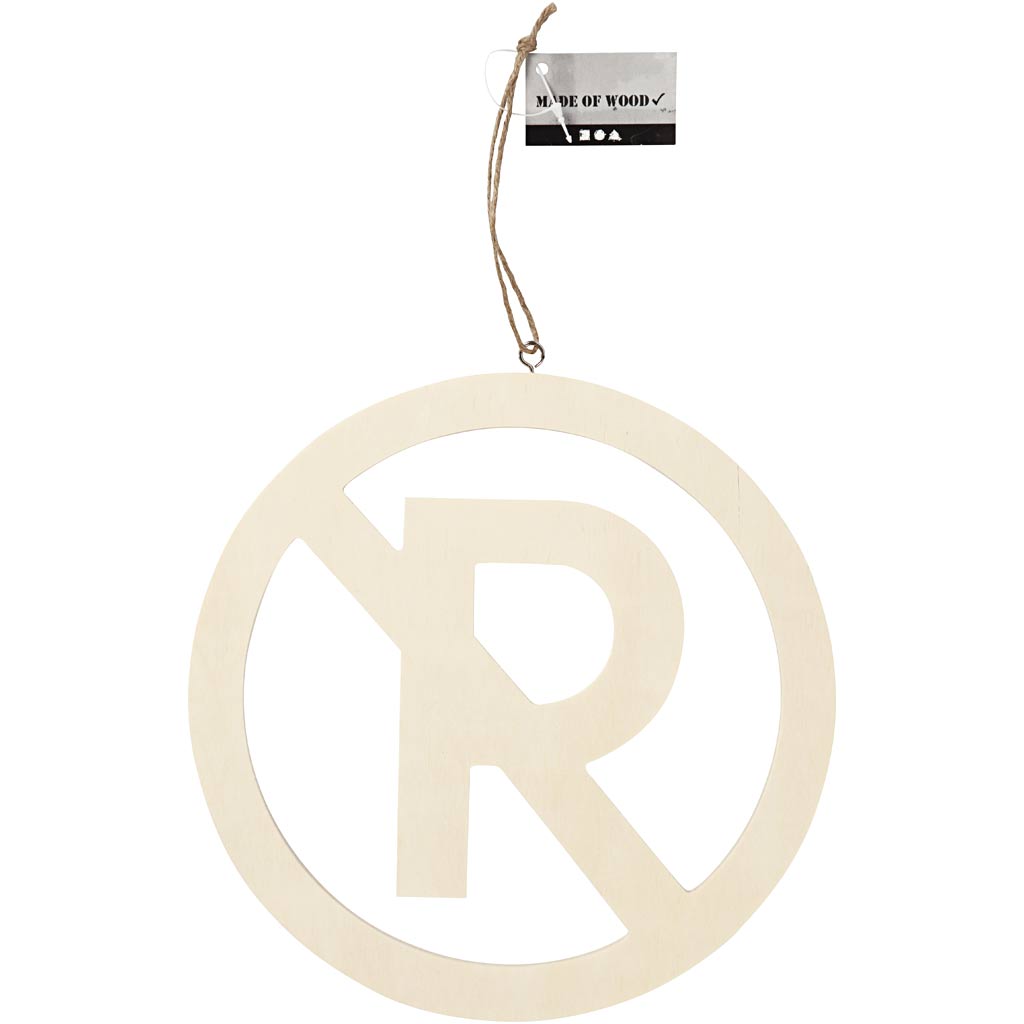 Märk, parkimiskeeld, suurus 21,3 cm, paksus 0,9 cm, 1 tk - Image 2