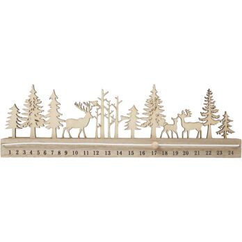 Advendikellukesed, kõrgus: 12 cm, pikkus: 40 cm, laius: 3,6 cm, 1 tk.