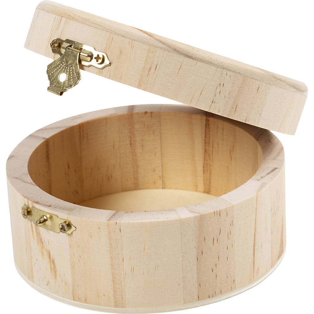 Ümmargune karp, H: 6 cm, diameeter. 11 cm, 1 tk - Image 3