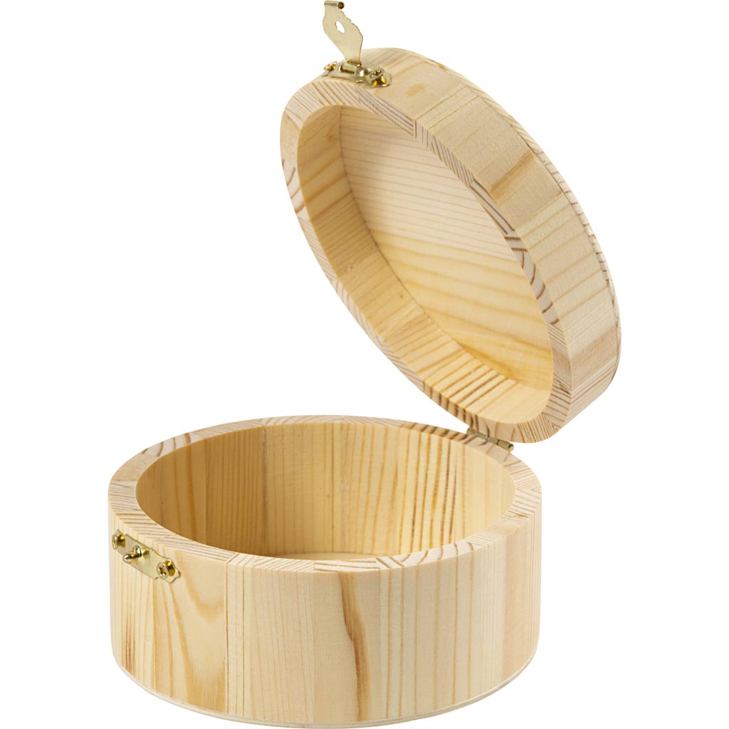 Ümmargune karp, H: 6 cm, diameeter. 11 cm, 1 tk - Image 4