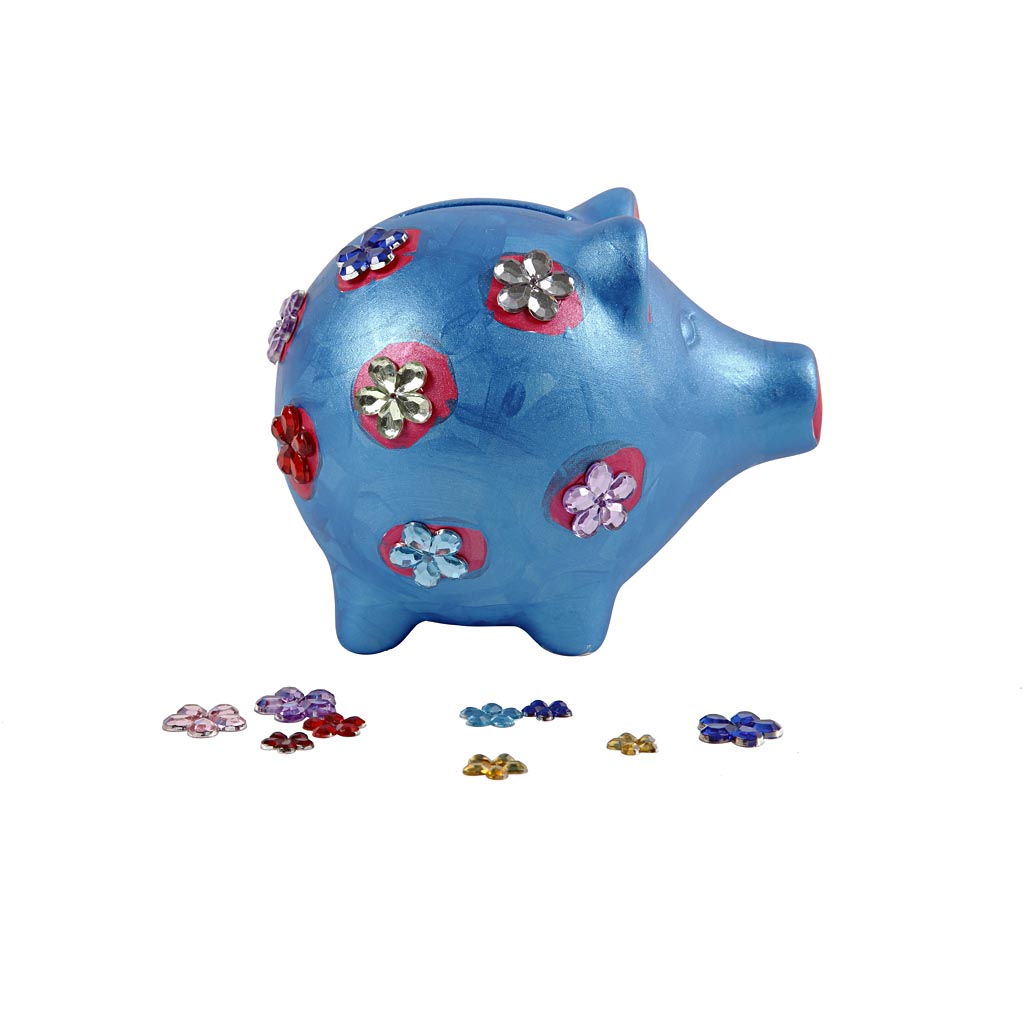 Piggy Bank, K: 9 cm, L: 11 cm, 10 tk/ 1 pakk - Image 2