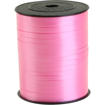 Kummipael, W: 5 mm, roosa, 400 m/ 1 rull
