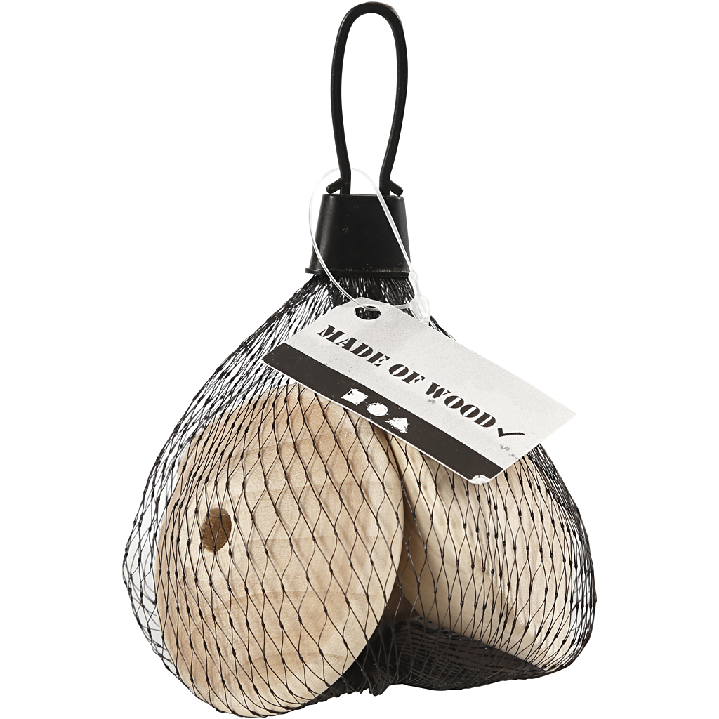 Teemandikujuline helmeke, W: 43 mm, augu suurus 8 mm, 3 tk/ 1 pakk - Image 3