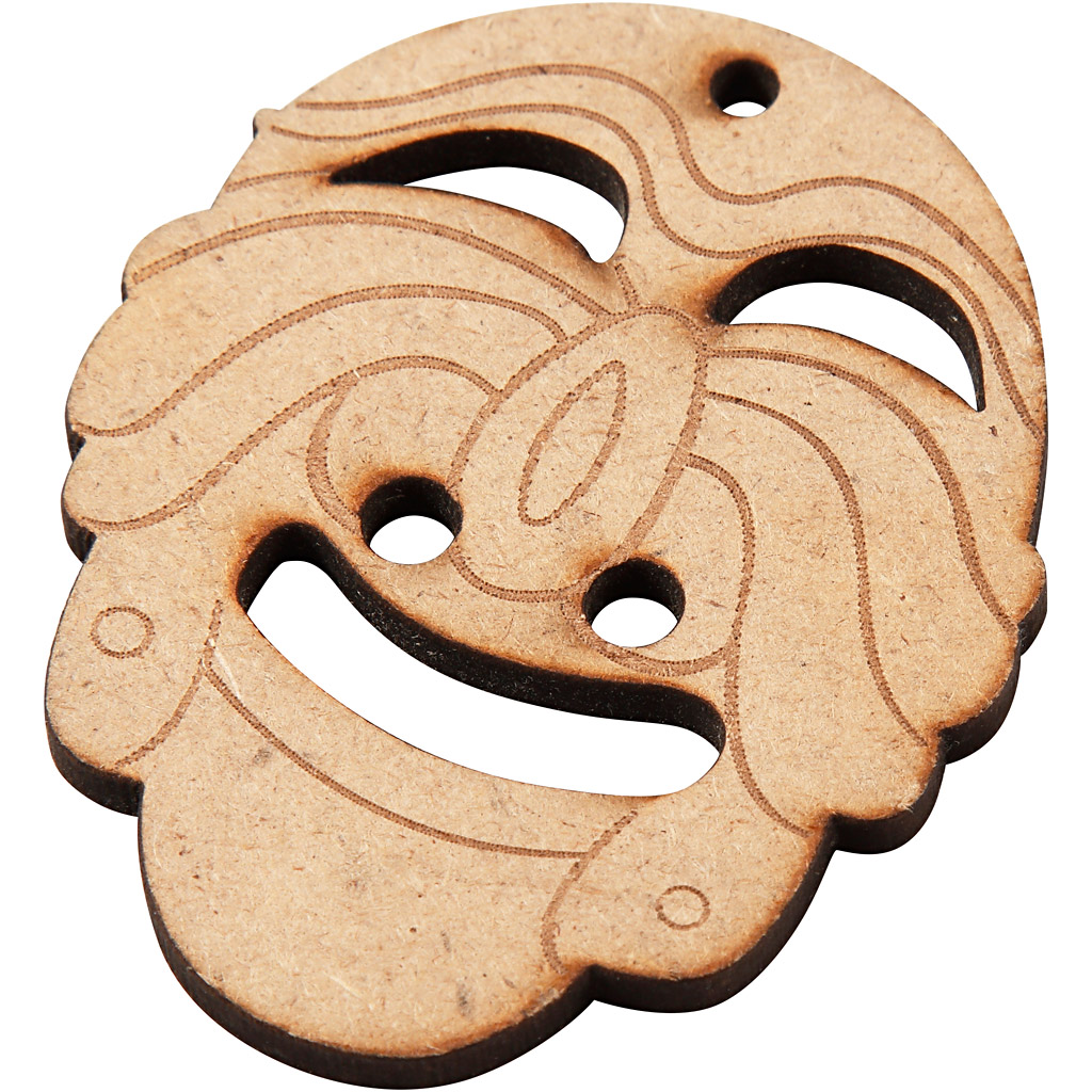 Maske riputamiseks, suurus 5,5-7 cm, paksus 4 mm, 24 tk/ 1 pakk - Image 3