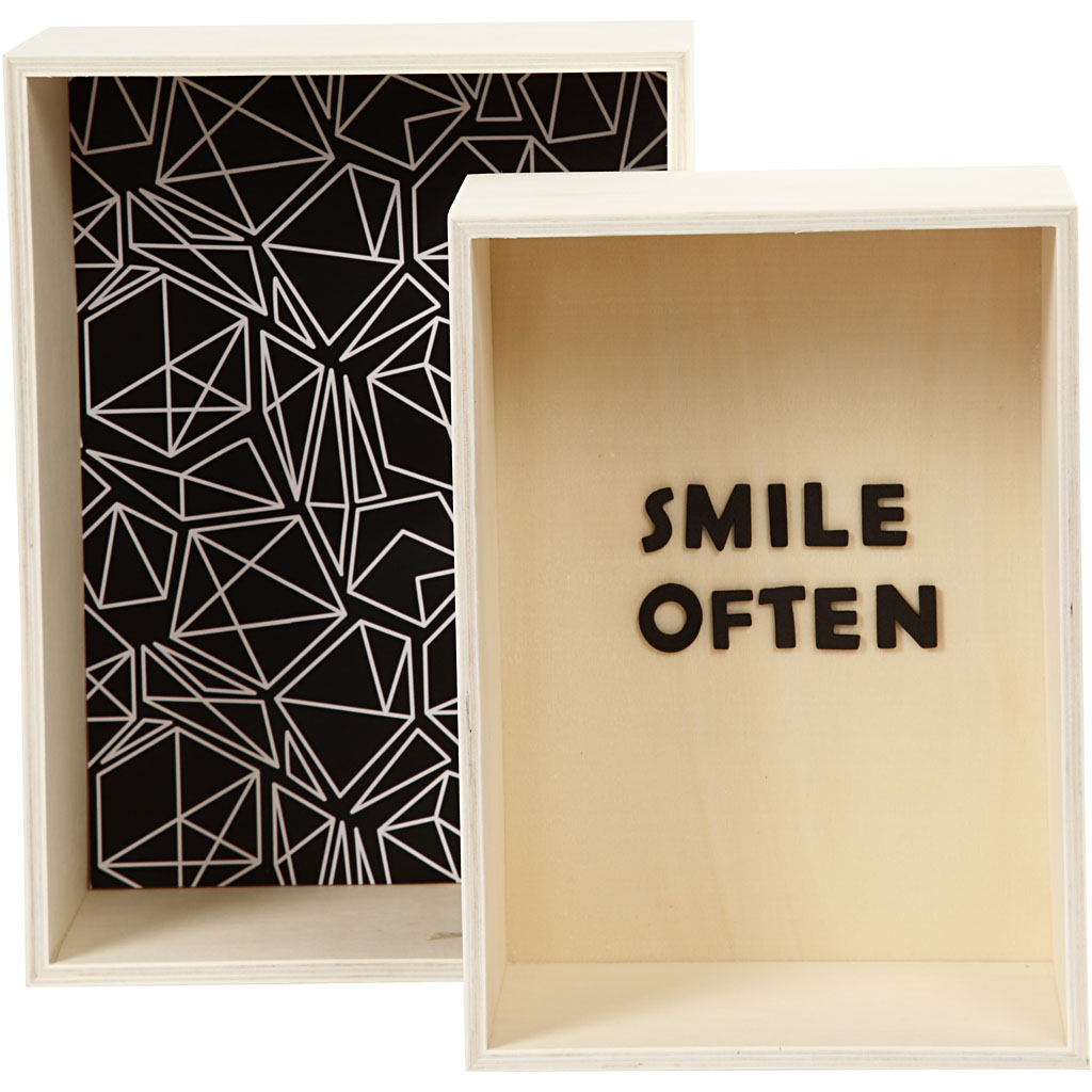 Säilituskarbid, ristkülikukujuline, K: 27+31 cm, S. 12,5 cm, L: 19,5+22,5 cm, 2 tk/ 1 komplekt. - Image 3