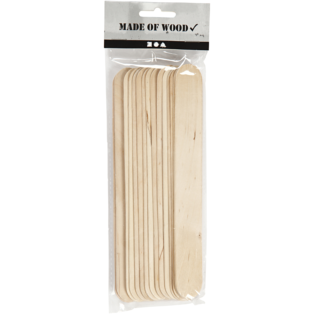 Jääpurikad, L: 20 cm, W: 25 mm, naturaalne, 15 tk/ 1 pakk - Image 2