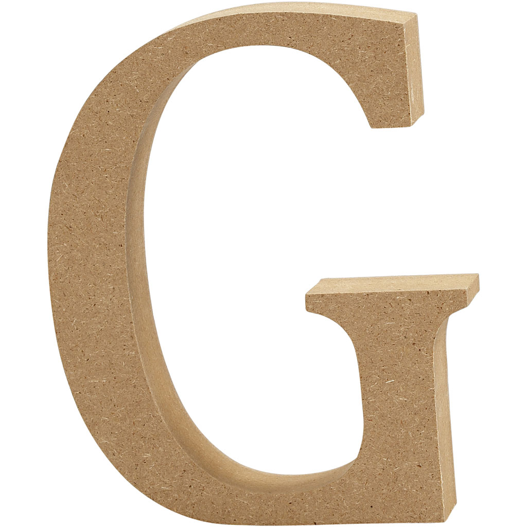 Letter, G, H: 8 cm, paksus 1,5 cm, 1 tk.