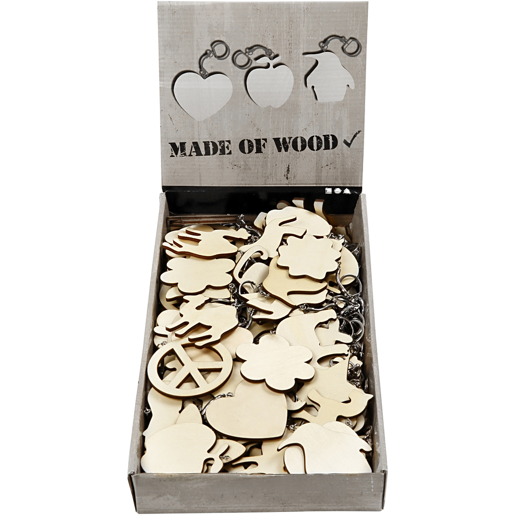 Võtmehoidja, suurus 7x7 cm, paksus 3 mm, 128 tk/ 1 pakk - Image 3