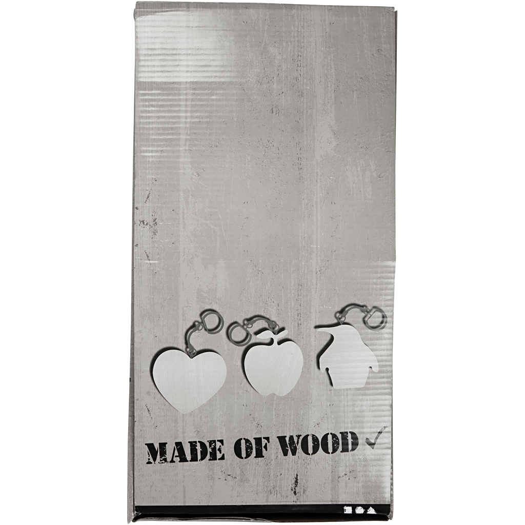 Võtmehoidja, suurus 7x7 cm, paksus 3 mm, 128 tk/ 1 pakk - Image 4