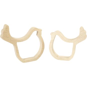 Tüdruku siluett, K: 13 cm, S. 2 cm, L: 13 cm, 2 tk/ 1 pakk