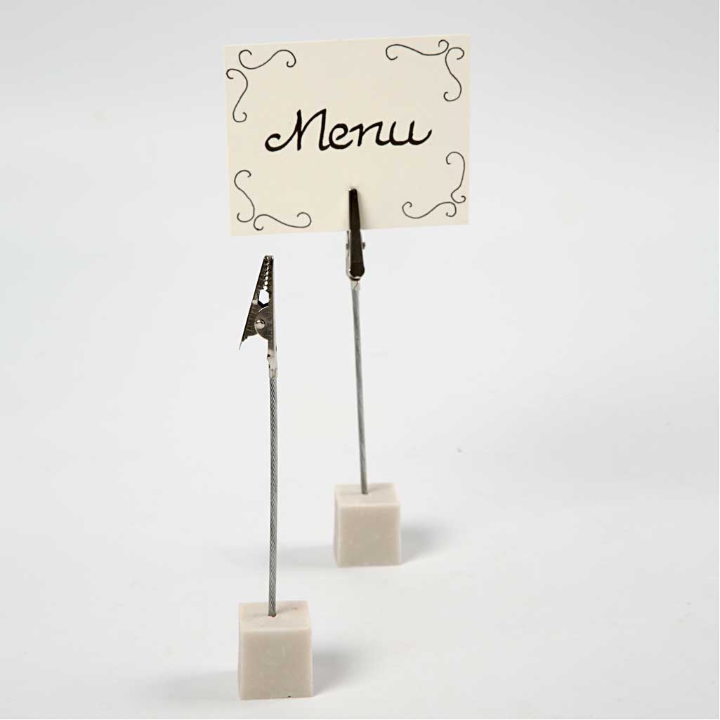 Alligator Clip Display Stand, H: 15 cm, suurus 2x2x2 cm, 5 tk/ 1 pakend - Image 2