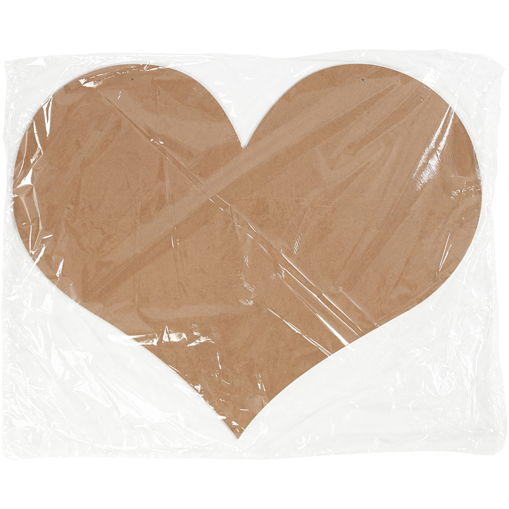 Süda, suurus 50x40 cm, paksus 5 mm, 1 tk. - Image 2
