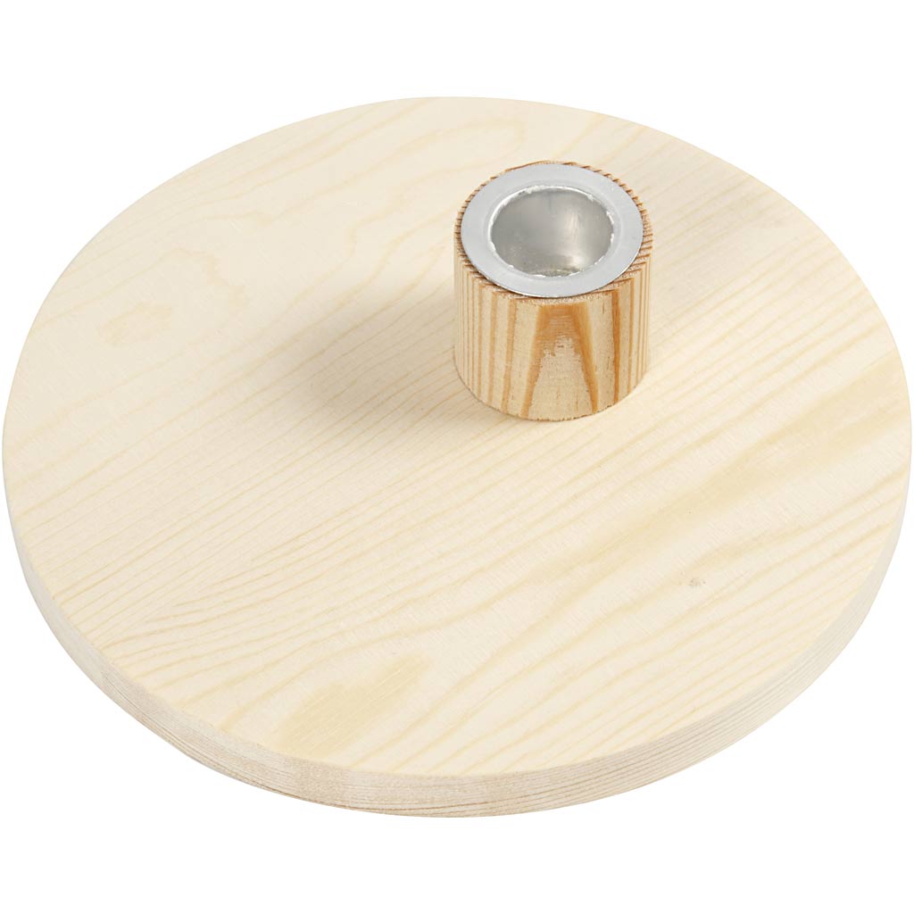 Küünlajalg, H: 4 cm, diameeter. 16 cm, 1 tk - Image 3