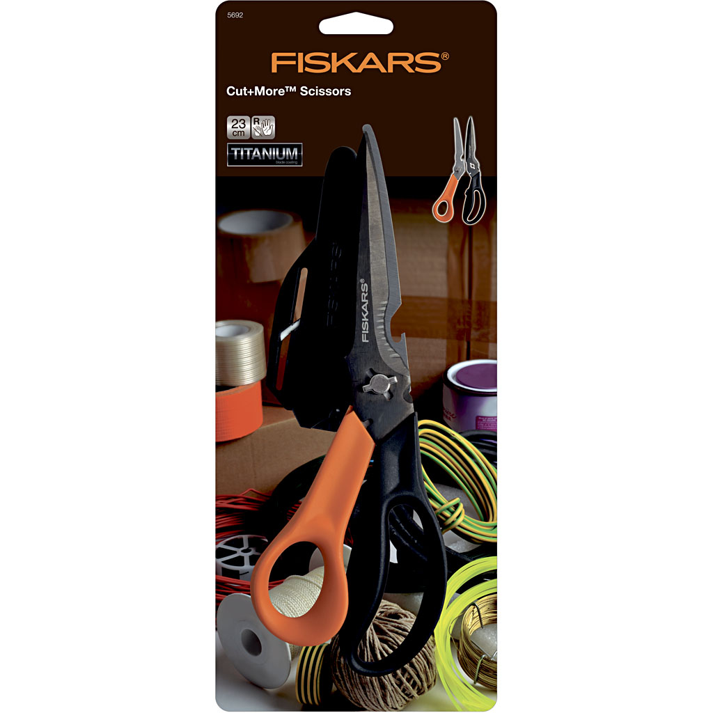 Fiskars multifunktsionaalsed käärid, L: 23 cm, 1 tk - Image 2