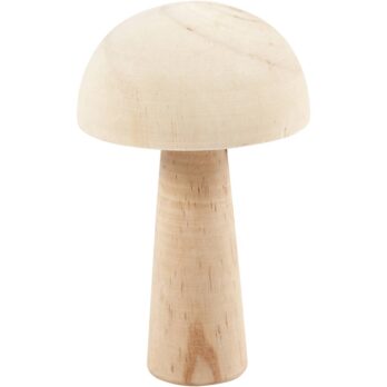Toadstool, H: 14 cm, diameeter. 9 cm, 1 tk