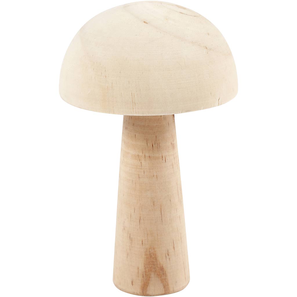 Toadstool, H: 14 cm, diameeter. 9 cm, 1 tk