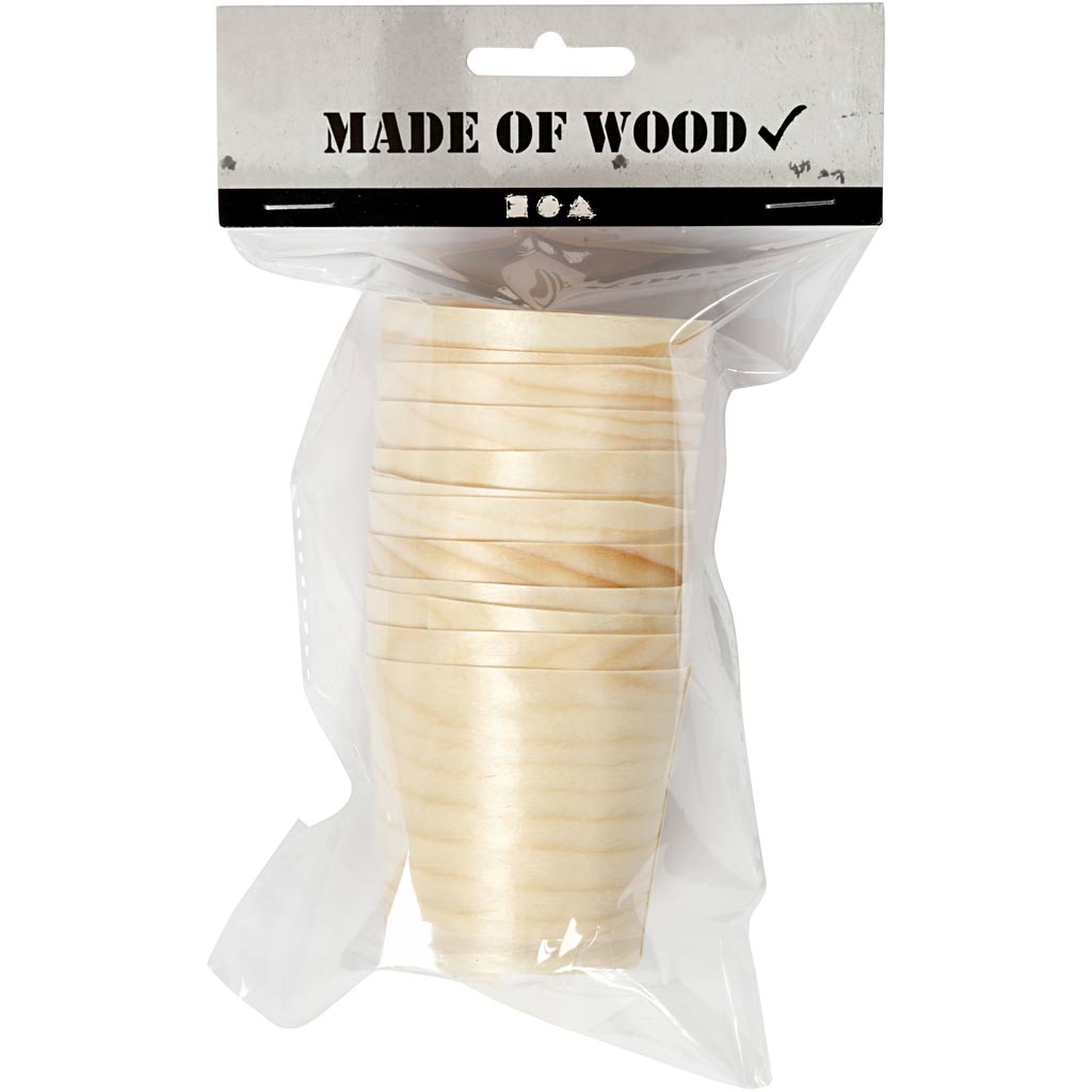 Tass, H: 6 cm, diameeter. 5,5 cm, 12 tk/ 1 pakk - Image 2