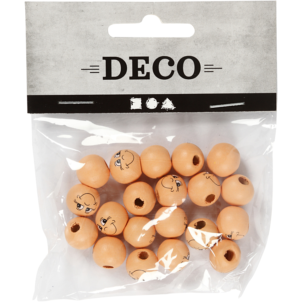 Pead, diameeter. 12 mm, helebeež, 20 tk/ 1 pakk - Image 2