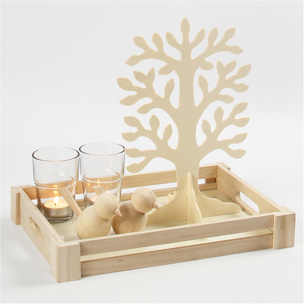 Puu, suurus 30x21,5 cm, paksus 2 mm, 10 tk/ 1 pakk - Image 3