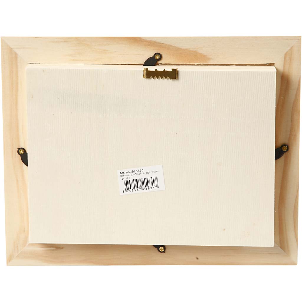 3D raam , D. 2,5 cm, suurus 18,2x23,2 cm, 1 tk. - Image 2