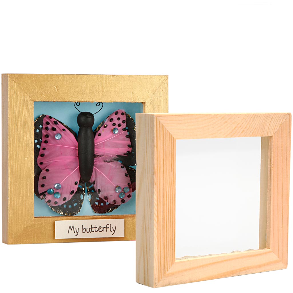 3D raam , D. 2,5 cm, suurus 12,3x12,3 cm, 1 tk. - Image 2