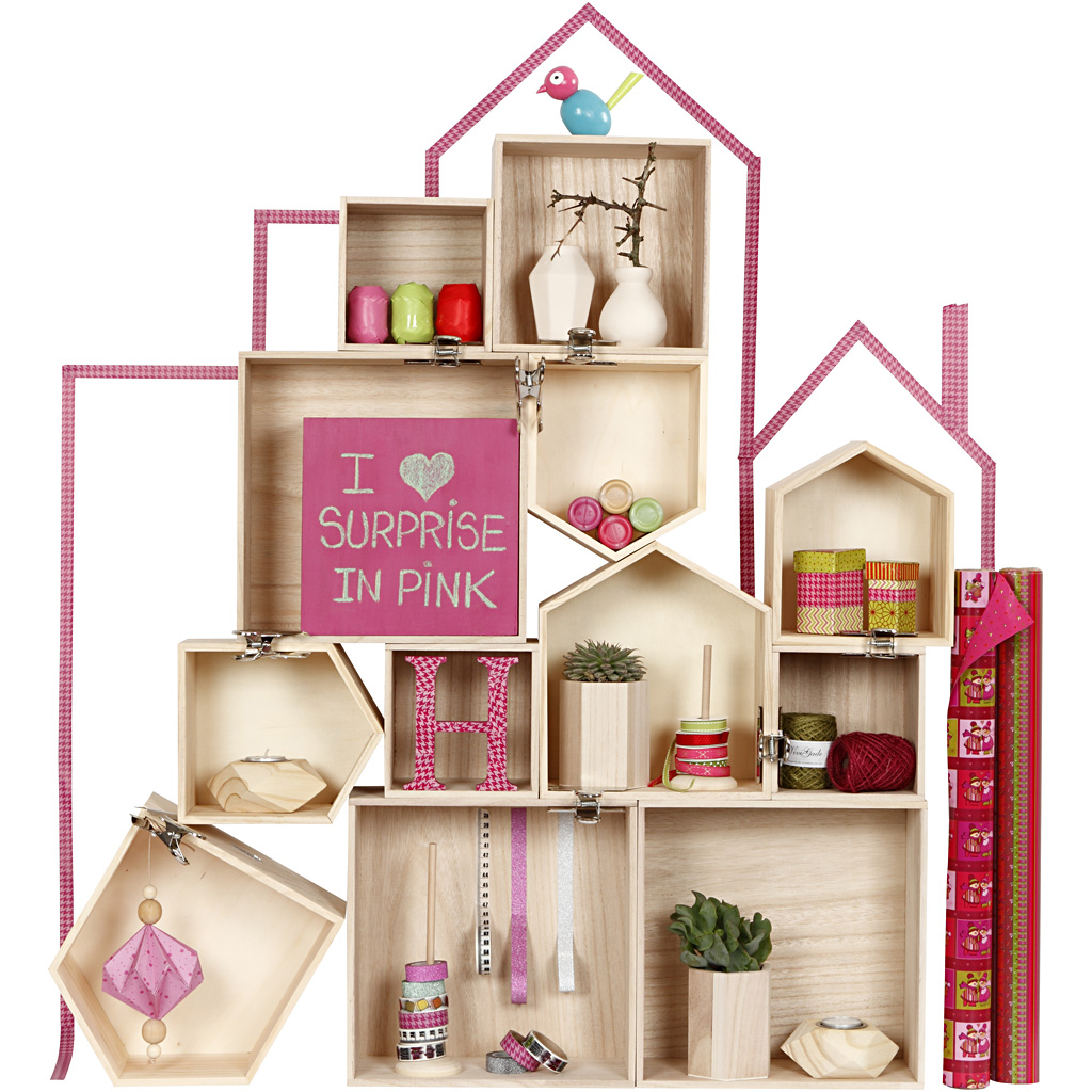 Hoiukarbid, ruudukujulised, H: 15x15+21,5x21,5+28x28 cm, D. 12,5 cm, 3 tk/ 1 komplekt - Image 2