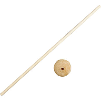 Jalaga kepp, H: 30 cm, diameeter. 4 cm, augu suurus 6 mm, 10 komplekti/ 1 pakk