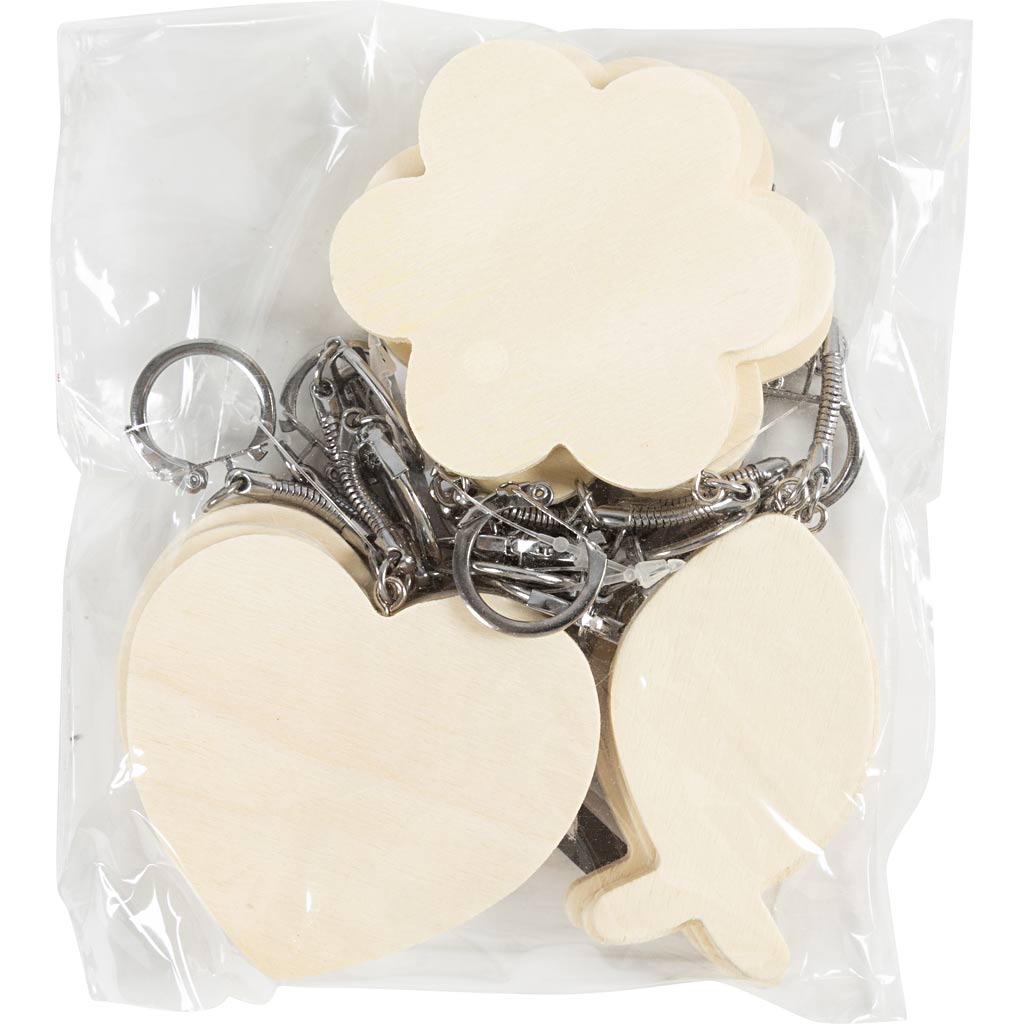 Võtmehoidja, suurus 6-7 cm, paksus 3 mm, 12 tk/ 1 pakk - Image 2